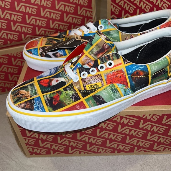 🌎 VANS X NATIONAL GEOGRAPHIC ERA SHOES ALL AROUND THE WORLD 🌎 - Picture 12 of 14